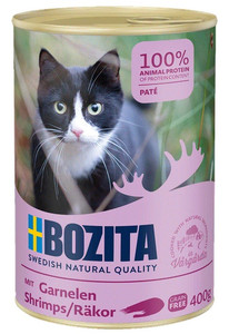 Bozita Wet Cat Food with Shrimps 410g