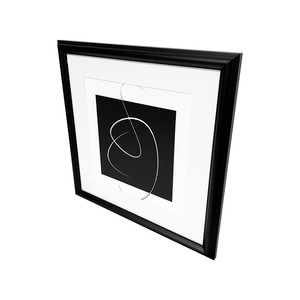 GoodHome Picture Frame Blanton 40 x 40 cm, black