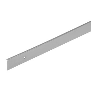 Kitchen Worktop Side Strip, right, 22 mm, silver
