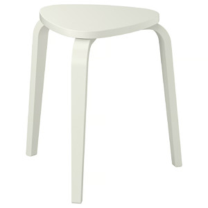 KYRRE Stool, off-white