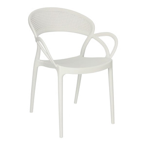 Chair Salmi, outdoor, white