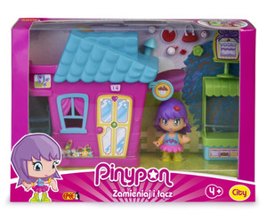 Pinypon City Pink House Doll Figure 4+