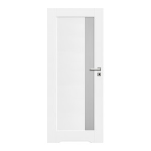 Internal Door with Undercut Fado 70, left, chalk-white