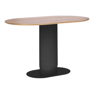 Dining Table Maxim, oak veneer/black