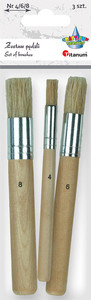 Titanum Set of Paint Brushes No. 4/6/8 3-pack