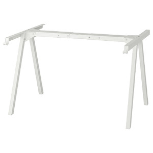 TROTTEN Underframe for table top, white, 140/160 cm