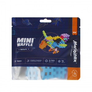 Marioinex Mini Waffle Blocks Set Toucan 50pcs 3+