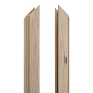 Adjustable Door Frame Jamb 100-140 mm, right, elegant oak