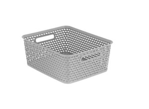 Curver Storage Basket M 13l, light grey