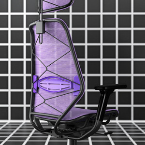 STYRSPEL Gaming chair, purple/black