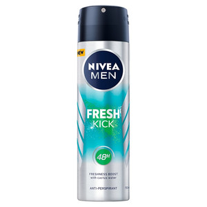 Nivea Men Anti-Perspirant Deodorant Spray Fresh Kick 150ml