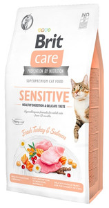 Brit Care Cat Grain Free Sensitive Healthy Digestion & Delicate Taste Dry Food 7kg