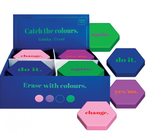 Eraser Catch The Colours 20pcs