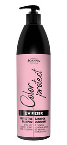 JOANNA Professional UV Filter Protective Shampoo with Ripe Cherry Scent for Dyed Hair 1l