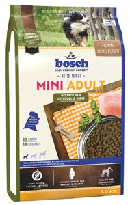 Bosch Dog Food Mini Adult Poultry & Millet 3kg