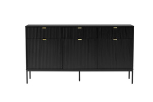 Chest of Drawers Lamello, large, black
