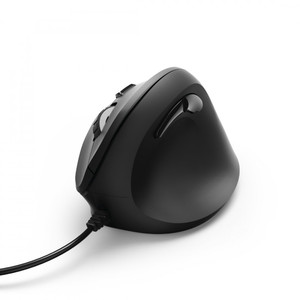 Hama Ergonomic Optical Wired Mouse EMC-500, black