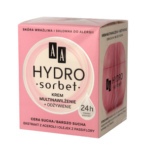 AA Hydro Sorbet Multi Moisturising & Nutrition Cream - Dry & Very Dry Skin 50ml