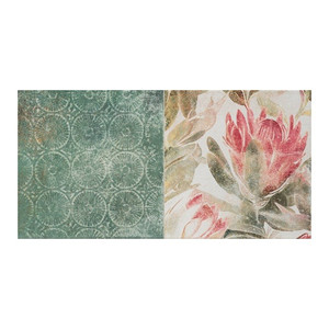 Glazed Tile Margot Flower 30.8 x 60.8 cm, 1pc, decor  C