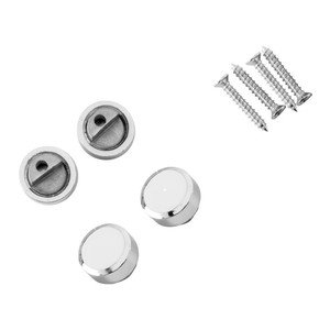 Mirror Fixings, round, 4-pack