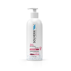 SOLVERX Shower Gel for Women Sensitive Skin 250ml