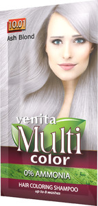 VENITA Multicolor Hair Coloring Shampoo 10.01 Ash Blond 40 g