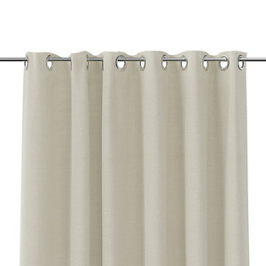 GoodHome Curtain Linen 140 x 260 cm, birch