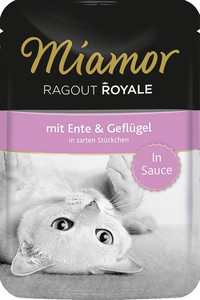 Miamor Ragout Royale Cat Food with Duck & Poultry in Sauce 100g