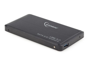 Gembird External HDD Enclosure 2.5'' USB 3.0, black