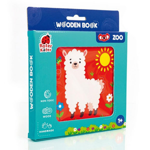 Roter Kafer Wooden Book Zoo 12m+