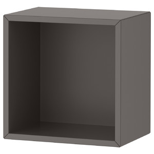 EKET Cabinet, dark grey, 35x25x35 cm