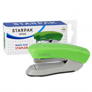 Starpak Stapler Ready 340P, green