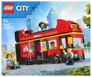 LEGO City Red Double-Decker Sightseeing Bus 7+