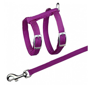 Trixie Cat Harness with Leash 22–42cm / 10 mm, assorted colours