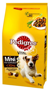 Pedigree Dog Food Adult Mini Chicken & Vegetables 2kg