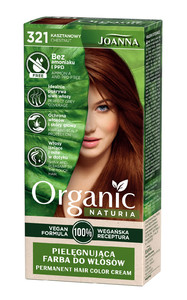 Joanna Naturia Organic Permanent Hair Color Cream Vegan no. 321 Chestnut