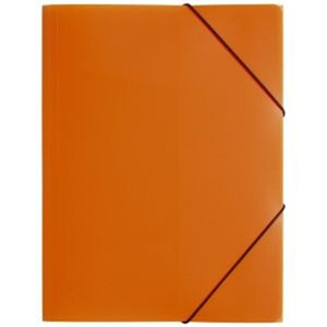 Durable Document Folder with Elastic Band A4 Trend 1pc, orange