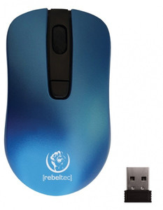 Rebeltec Optical Wireless Mouse Rebeltec, blue