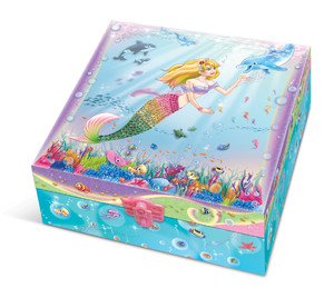Pecoware Box with Diary & Accessories Mermaid 6+