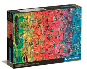 Clementoni Jigsaw Puzzle Compact Colorboom Collection 1000pcs 10+