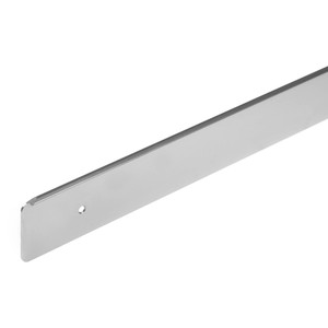 Kitchen Worktop Side Strip, right, 40 mm, silver