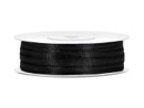 Satin Ribbon 50m 3mm, black