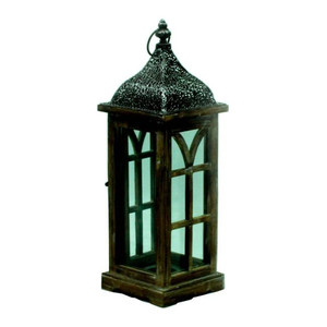 Wooden Lantern Orient 50 cm