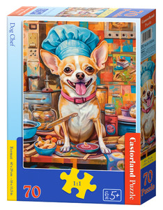 Castorland Children's Puzzle Dog Chef 70pcs 5+
