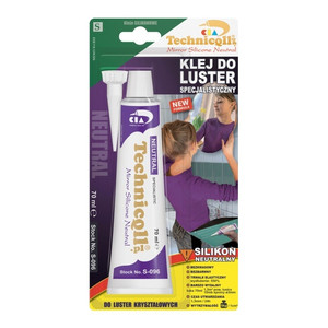 Technicqll Mirror Silicone Neutral Adhesive 70ml