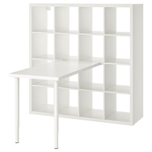 MITTCIRKEL / ALEX Bureau, effet pin blanc, 140x60 cm - IKEA