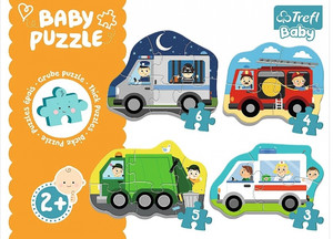 Trefl Baby Puzzle Vehicles 24m+
