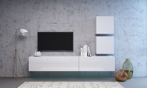 Furniture Set Vivo 1 LE, white/high-gloss white