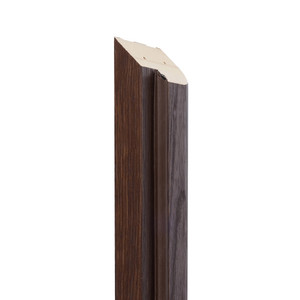 Door Frame Jamb Dominos, right, exterior, natural walnut