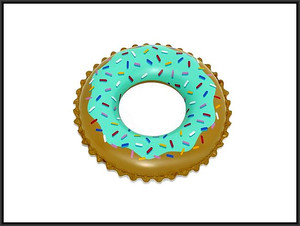 Bestway Inflatable Swim Ring Donut 91cm 10+